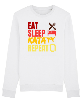 Eat Sleep Kata Repeat  White