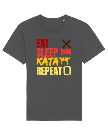Eat Sleep Kata Repeat  Anthracite