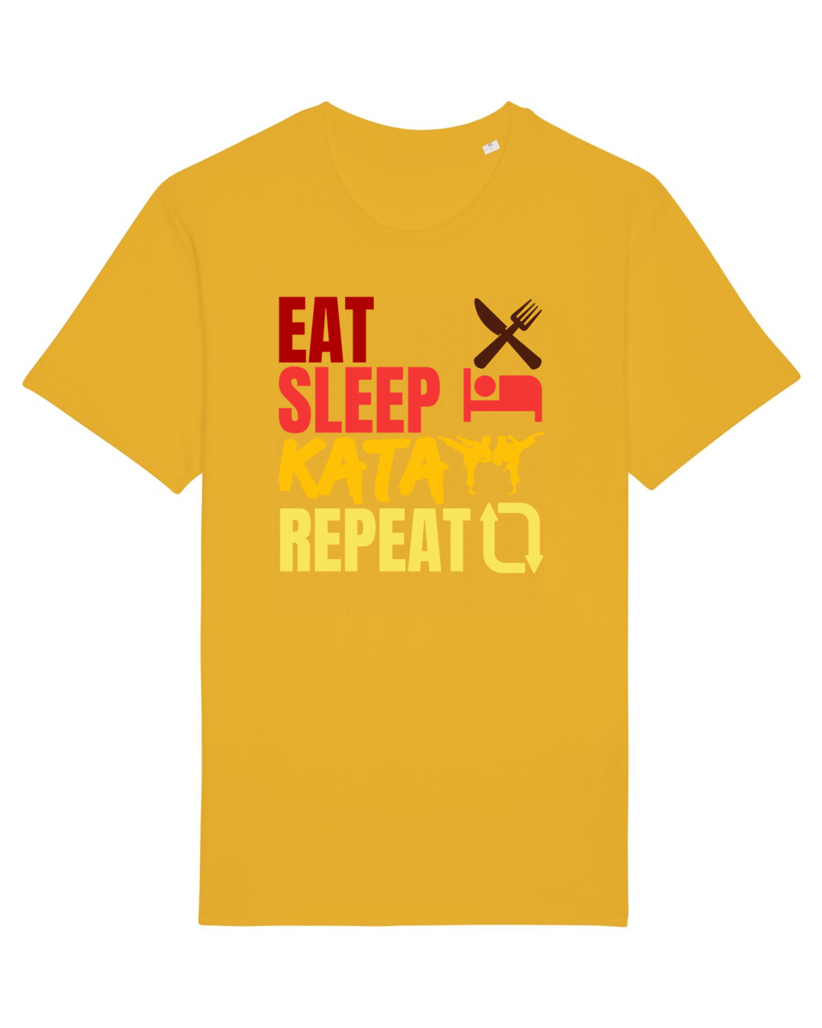 Tricou mânecă scurtă Unisex Rocker Spectra Yellow
