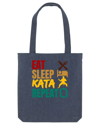 Eat Sleep Kata Repeat  Midnight Blue