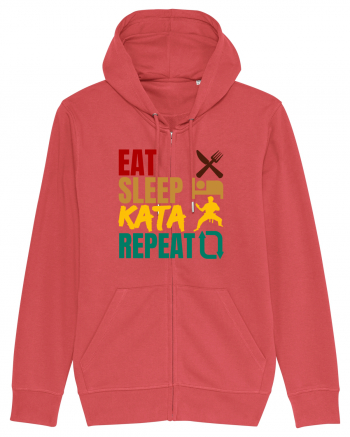 Eat Sleep Kata Repeat  Carmine Red