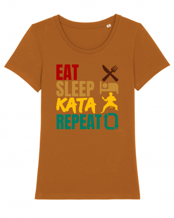 Eat Sleep Kata Repeat  Roasted Orange