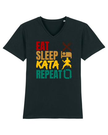 Eat Sleep Kata Repeat  Black