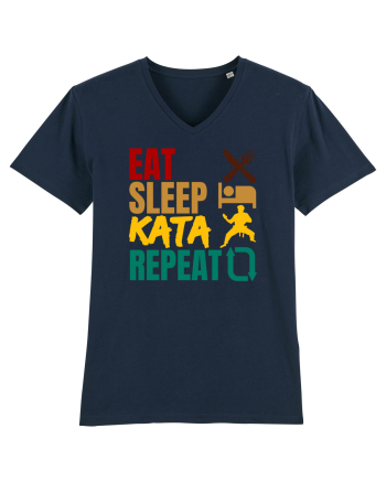 Eat Sleep Kata Repeat  French Navy