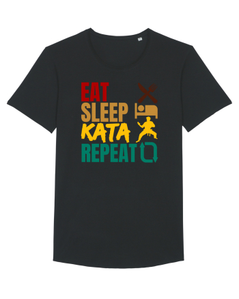 Eat Sleep Kata Repeat  Black