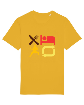 Eat Sleep Kata Repeat  Spectra Yellow