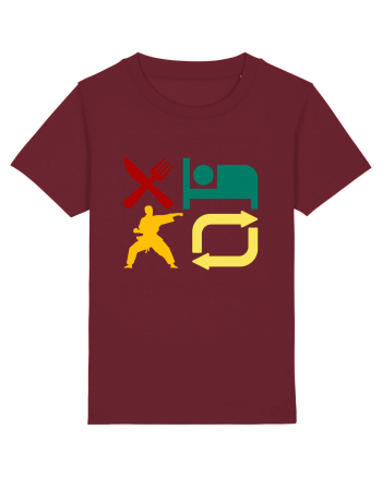 Eat Sleep Kata Repeat  Burgundy