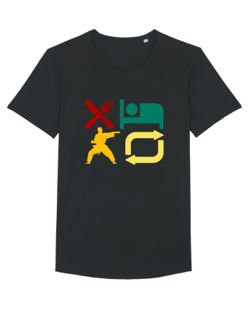 Eat Sleep Kata Repeat  Black
