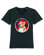 I Love Pitbull Tricou mânecă scurtă guler V Bărbat Presenter