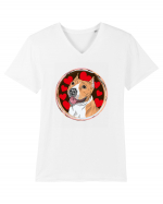 I Love Pitbull Tricou mânecă scurtă guler V Bărbat Presenter