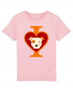 I Love Pitbull Tricou mânecă scurtă  Copii Mini Creator