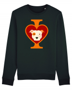 I Love Pitbull Bluză mânecă lungă Unisex Rise