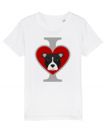 I Love Pitbull Tricou mânecă scurtă  Copii Mini Creator