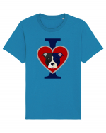 I Love Pitbull Tricou mânecă scurtă Unisex Rocker