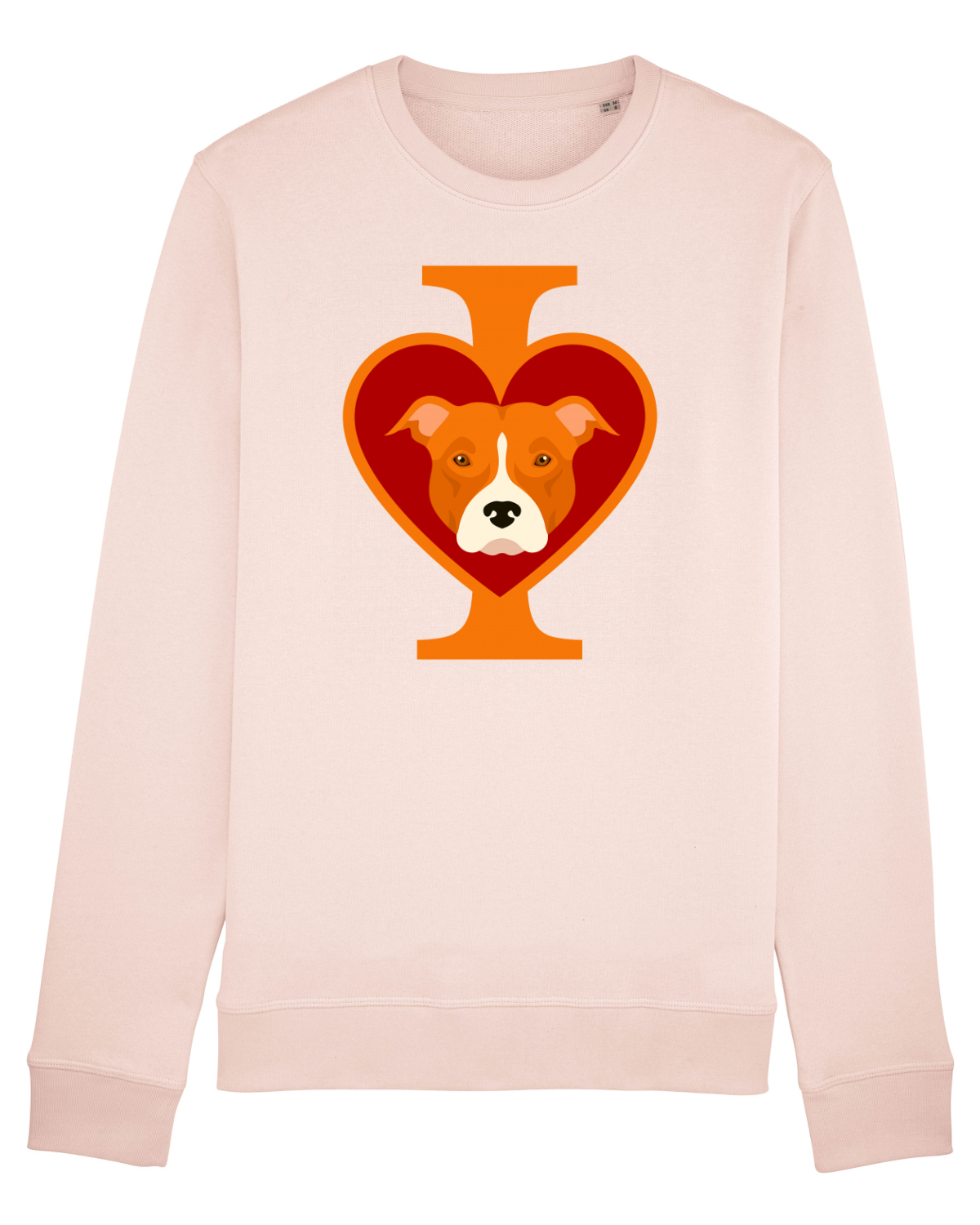 Bluză mânecă lungă Unisex Rise Candy Pink