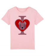 I Love Pitbull Tricou mânecă scurtă  Copii Mini Creator