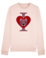 I Love Pitbull Bluză mânecă lungă Unisex Rise