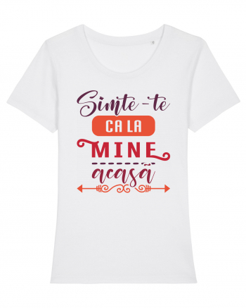 Simte-te ca la mine acasă White