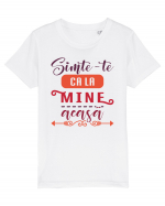 Simte-te ca la mine acasă Tricou mânecă scurtă  Copii Mini Creator