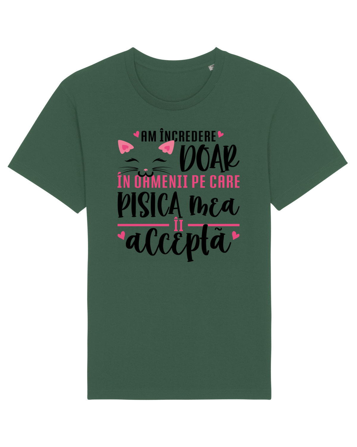 Tricou mânecă scurtă Unisex Rocker Bottle Green