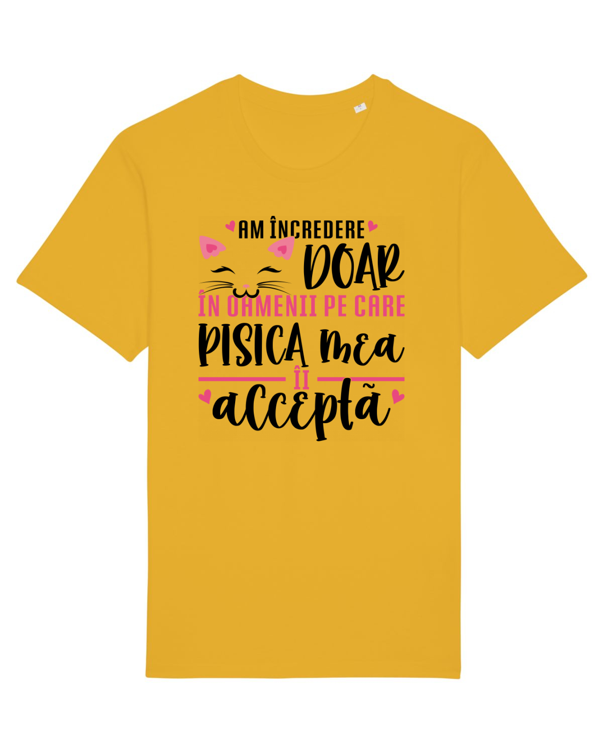 Tricou mânecă scurtă Unisex Rocker Spectra Yellow