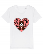 I Love Pitbull Tricou mânecă scurtă  Copii Mini Creator