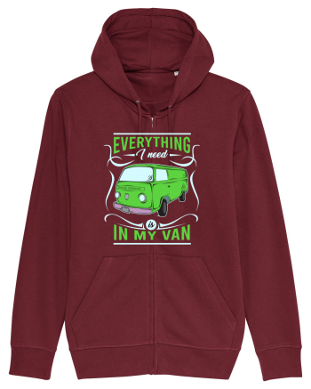 Everything I Need is in My Van Burgundy
