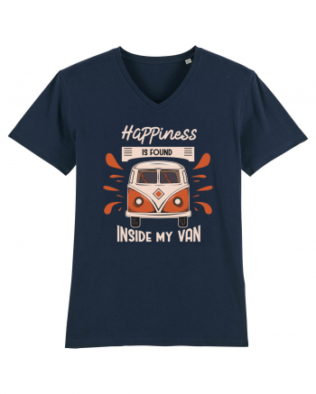 Happiness is Found Inside My Van French Navy