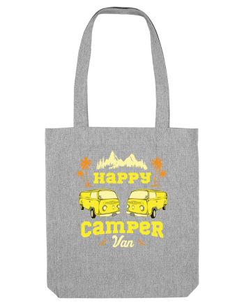 Happy Camper Van Heather Grey