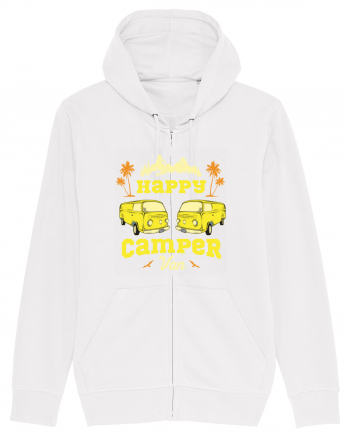 Happy Camper Van White