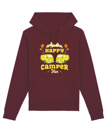 Happy Camper Van Burgundy