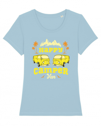 Happy Camper Van Sky Blue