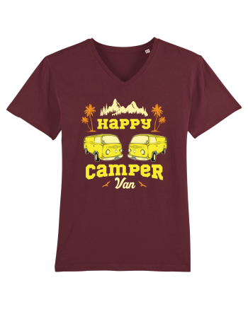 Happy Camper Van Burgundy