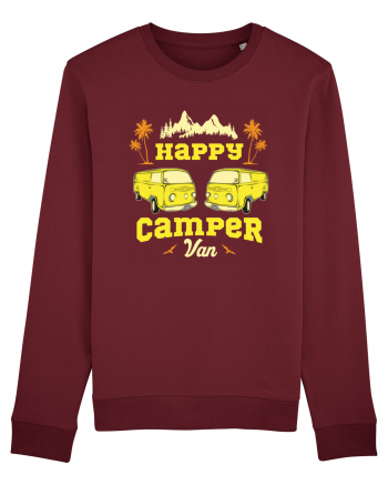 Happy Camper Van Burgundy