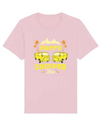 Happy Camper Van Cotton Pink