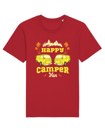 Happy Camper Van Red