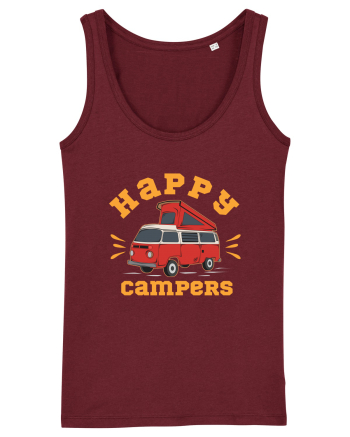 Happy Campers Burgundy