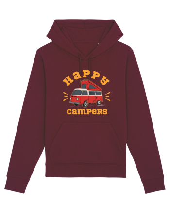 Happy Campers Burgundy