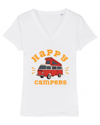 Happy Campers White