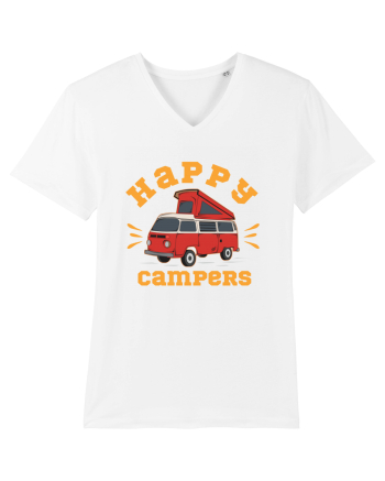 Happy Campers White