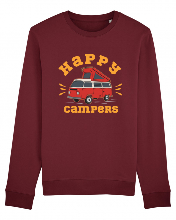 Happy Campers Burgundy