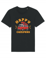 Happy Campers Tricou mânecă scurtă Unisex Rocker