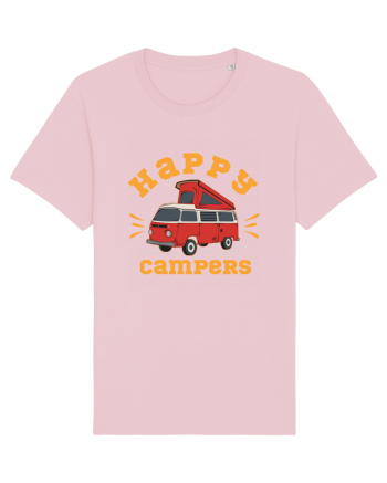 Happy Campers Cotton Pink