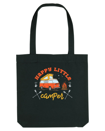 Happy Little Camper Black