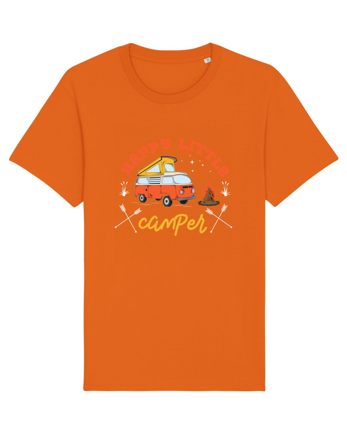 Tricou mânecă scurtă Unisex Rocker Bright Orange