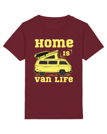 Home is Van Life Burgundy