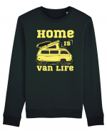 Home is Van Life Bluză mânecă lungă Unisex Rise