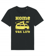 Home is Van Life Tricou mânecă scurtă Unisex Rocker