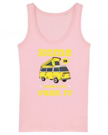 Home is Where You Park it Cotton Pink