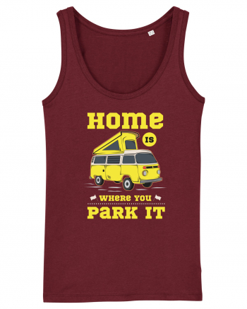 Home is Where You Park it Burgundy